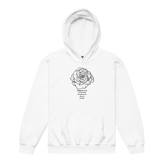 'Philippians 4:13' Hoodie - Youth